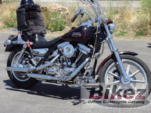 Big SgtMaj Swanberg fxrs 1340 low rider picture and wallpaper from Bikez.com